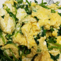 Macaw's cooksnap of when they made 豆苗と卵♪ 簡単！ ふわふわ卵.