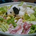 はぴねす♪えいこ's cooksnap of when they made 大根おろしでスヌーピーonミルフィーユ鍋.