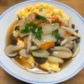 花子saku1229's cooksnap of when they made フライパンひとつで！簡単おいしい天津飯☆.