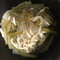 りぃ0518's cooksnap of when they made ふきと揚げの炒め物.