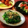 τомоко's cooksnap of when they made 菜の花の柚子胡椒ポン酢和え.