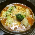 ジョングレ's cooksnap of when they made コチュジャンでチーズタッカルビ♪.