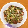 チョウサン's cooksnap of when they made ＊エコ葱タレで♪鶏むね肉のねぎ塩炒め＊.