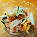 しゅん＆じん's cooksnap of when they made 寿司酢で簡単☆春雨サラダ.