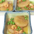 しろ椿's cooksnap of when they made 大根の海老そぼろあんかけ.