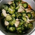 カヨ☆ぼーん's cooksnap of when they made たこ*きゅうり*わかめの酢の物.