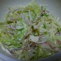 うちなな's cooksnap of when they made 簡単すぎ！キャベツとみょうがのサラダ.