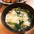 ｂｅｒｒｙ＋'s cooksnap of when they made 5分で作る豆腐のスープ.