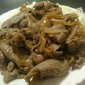 chitobow's cooksnap of when they made 豚ロース生姜焼き.