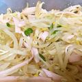 nocoron's cooksnap of when they made 簡単！パパッと作れる絶品もやしナムル.