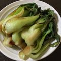 ポメちょん's cooksnap of when they made 焼きチンゲン菜.