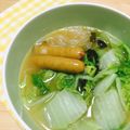 ピーマン＊'s cooksnap of when they made しらたきと即席みそ汁で作る味噌ラーメン.