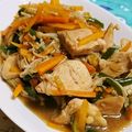 ma04tsu's cooksnap of when they made 野菜たっぷり☆鶏ムネ肉のぽん酢照り焼き.