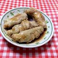 しーも♪'s cooksnap of when they made 豚うす切り肉の小松菜巻き.