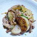 かこ☆かっちゃん's cooksnap of when they made アスリート 豚コマ大根のメイプル醤油炒め.