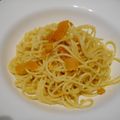 しろみ７１'s cooksnap of when they made からすみパスタ♪.