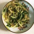 daisukemom's cooksnap of when they made もやしと水菜のシャキシャキナムル♪簡単.