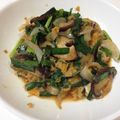 o^o^oayuayu's cooksnap of when they made ご飯のおかずにぴったり！ニラの玉子とじ.