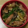 みがつくひと's cooksnap of when they made 魚肉ソーセージのケチャマヨ炒め.