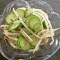 ☆Rokko☆'s cooksnap of when they made もやしときゅうりの酢の物★.