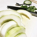 梨にゃんこ's cooksnap of when they made 冬瓜の切り方.