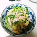のんぴ☆♪'s cooksnap of when they made たっぷり豆苗の中華サラダ.