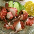 ☆Rokko☆'s cooksnap of when they made たこのお刺身はゆず醤油で♡.