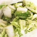 うえぶーぶ！'s cooksnap of when they made 簡単大根の漬物と白菜の漬物.