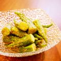 るるおか's cooksnap of when they made 夏はピリっと☆彡オクラの胡麻和え.