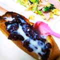 choco831's cooksnap of when they made ダブルの甘み☆小倉練乳トースト.