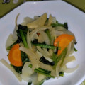 えみ！Hara's cooksnap of when they made 小松菜の野菜炒め.