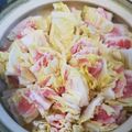 ハニイとムサシ's cooksnap of when they made 豚バラ肉と白菜のミルフィーユ鍋.