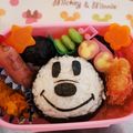 クック1PIWSO☆'s cooksnap of when they made ミッキー☆キャラ弁.