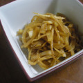 ♪みさきち♪'s cooksnap of when they made ♢♦大根の皮のきんぴら♦♢.