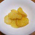 やっちーさん's cooksnap of when they made ジンジャーシロップのしょうが～砂糖漬け♪.
