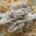 ☆チヒロ☆'s cooksnap of when they made キャベツとアンチョビのクリームパスタ.