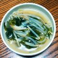 shibuchica's cooksnap of when they made ダシダでインスタント韓国わかめスープ.