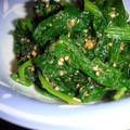 ゆうちゃう's cooksnap of when they made 甘めがおいしい！ほうれん草のゴマ和え.