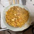 初心料理男子GM's cooksnap of when they made シーフードミックスで簡単バター醤油パスタ.