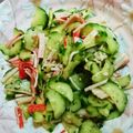 ゆうたんのママさん's cooksnap of when they made 簡単☆胡瓜とカニカマのゴマサラダ♪.