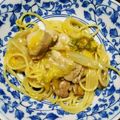 めげさん's cooksnap of when they made めんつゆで簡単に！白菜のあんかけパスタ.