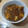 ラリー＆サラ's cooksnap of when they made ★カレー厚揚げ*とろ～りチーズ入り★.