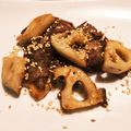 ミホゾウ's cooksnap of when they made 味が濃い～牛肉とれんこんの旨甘辛.