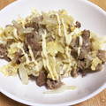 iori56's cooksnap of when they made 豚肉とキャベツのマヨ炒め.