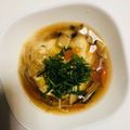 ゆうままバァバ's cooksnap of when they made 豆腐と鶏ひき肉の茶巾あんかけ.