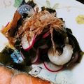 たいちゃんズまま's cooksnap of when they made 簡単！　ワカメとラディッシュの酢の物（サラダ）.