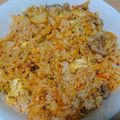 あめ飴's cooksnap of when they made キムチチャーハン.