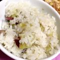 もんす。's cooksnap of when they made 秋の味覚❁さつまいもごはん.