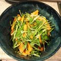 クックAY220G☆'s cooksnap of when they made 柿と水菜のヨーグルトサラダ.