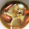 ＹＫＮ４．３'s cooksnap of when they made リメイク☆昨日のカレーでカレーうどん鍋.
